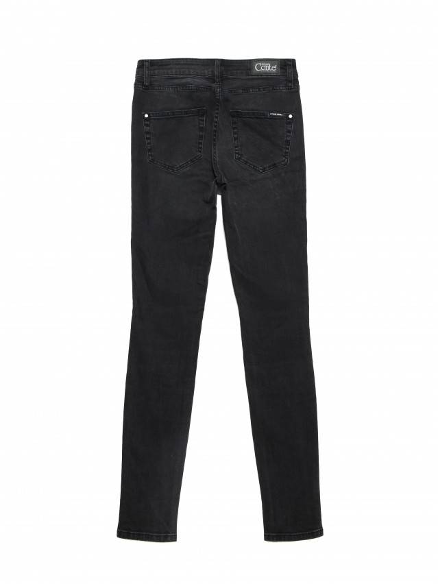 Джинсы skinny со средней посадкой CON-150, р.164-90, washed black - 4
