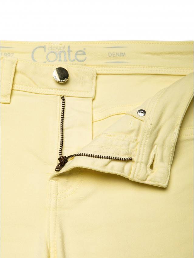 Джинсы со средней посадкой CON-38Y, р.170-102, pastel yellow - 8