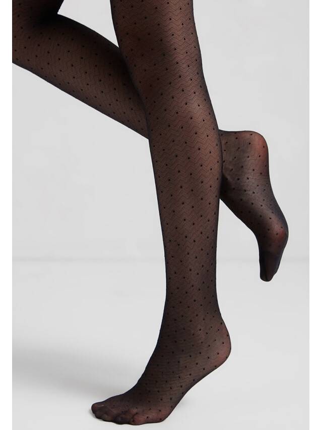 Колготки женские CE FANTASY PAULINE, р.2, nero - 1