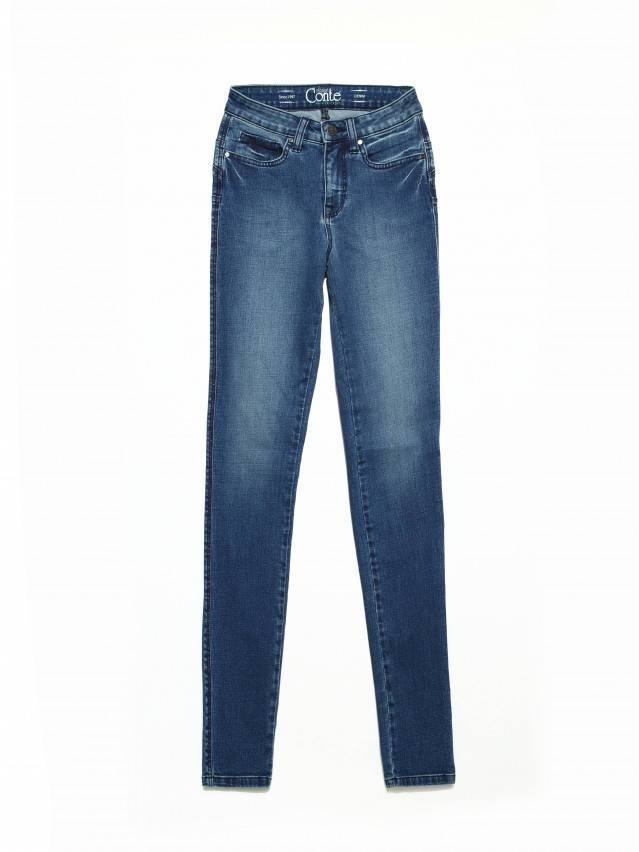 Джинсы skinny с высокой посадкой CON-144, р.170-90, dusty blue - 3