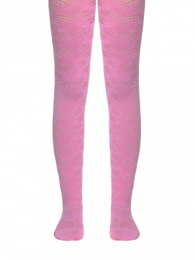 Колготки хлопковые детские MISS (ажурные) 7С-80СП, p. 116-122, мальва, рис. 272 - 1