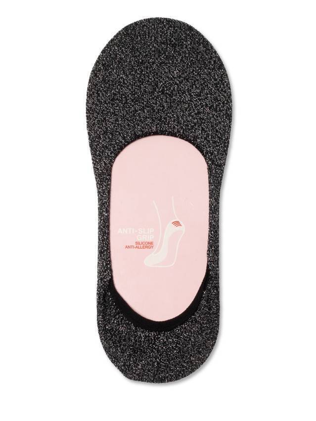 Подследники женские хлопковые CE CLASSIC (люрекс) 17С-62СП, р.36-37, 000 черный - 2