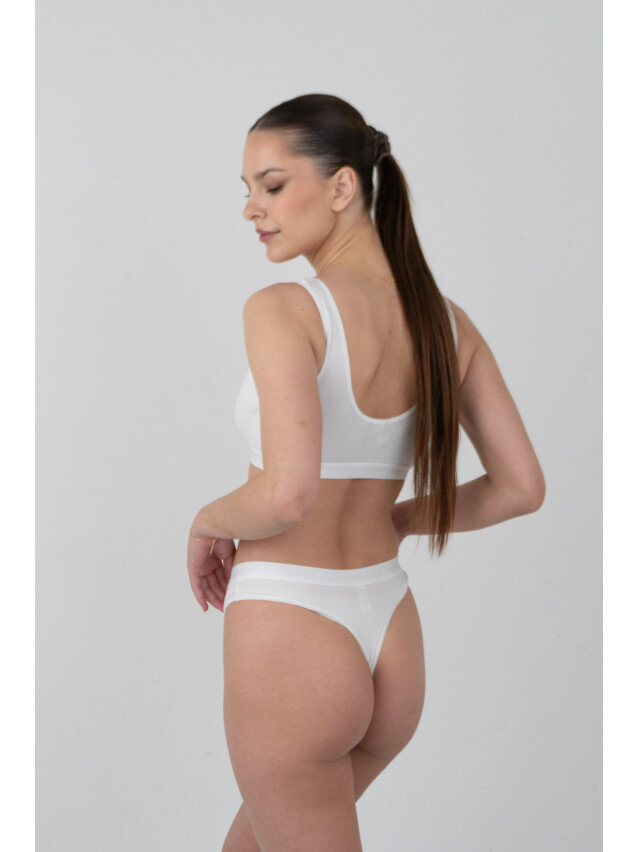 Топ (бюстье) жен. EL ENERGY LB 1257, р.S, white - 3