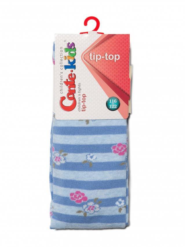 Колготки хлопковые детские TIP-TOP (люрекс) 7С-78СП, p. 116-122, голубой, рис. 409 - 2