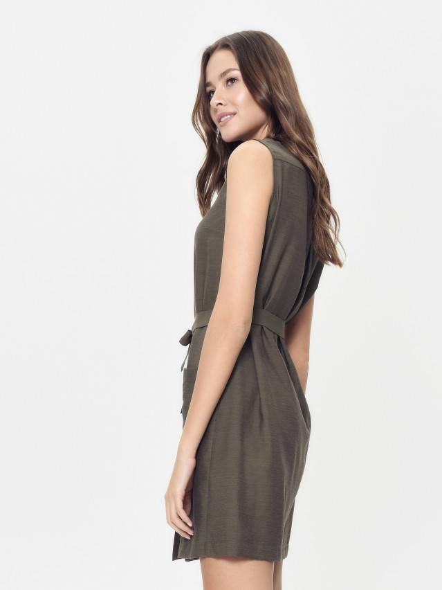 Платье-рубашка LPL 915, р.170-84-90, khaki - 3