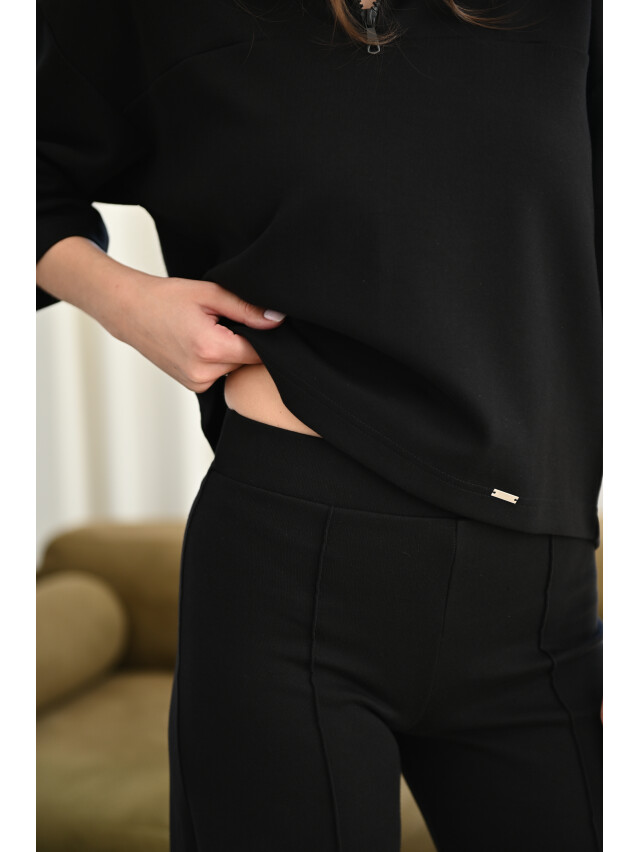 Брюки женские EL 3121, р.XL, deep black - 4