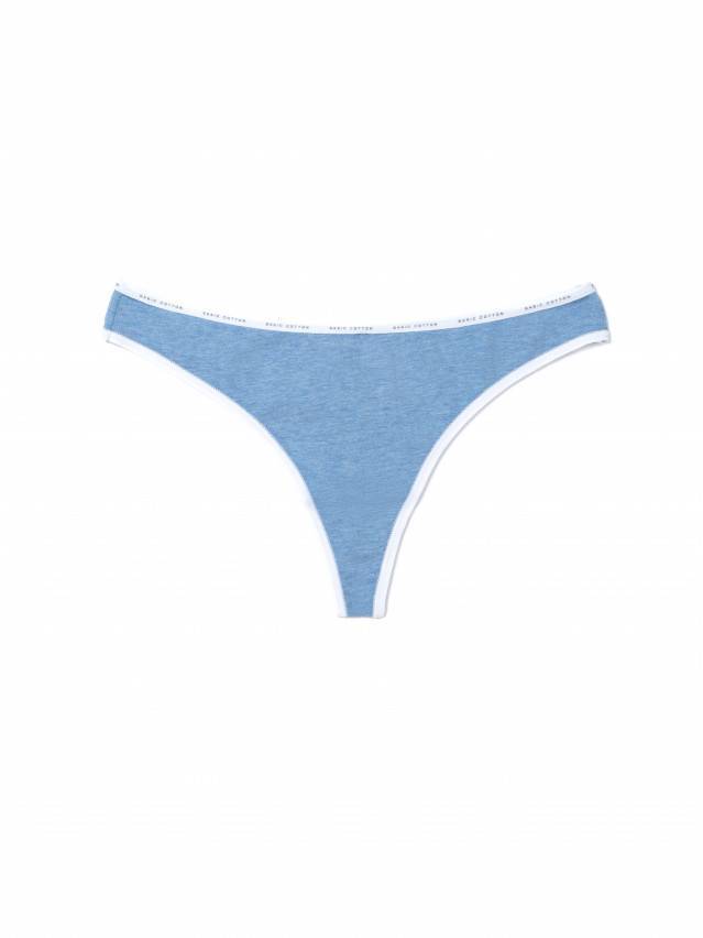 Трусы женские BASIC LST 643 (в коробке),р.86/XS, blue melange - 3