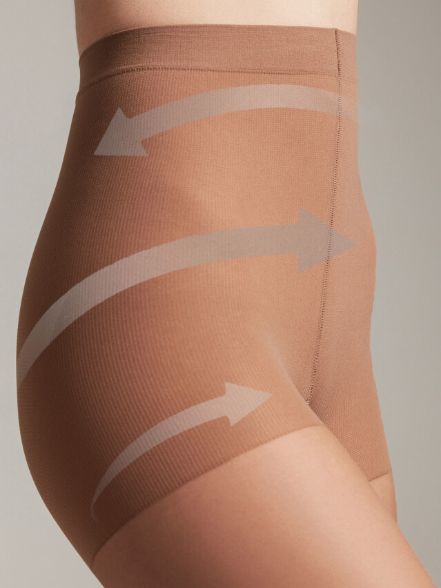 Колготки женские CE ACTIVE SOFT 40 (EURO),р.2, bronz - 3