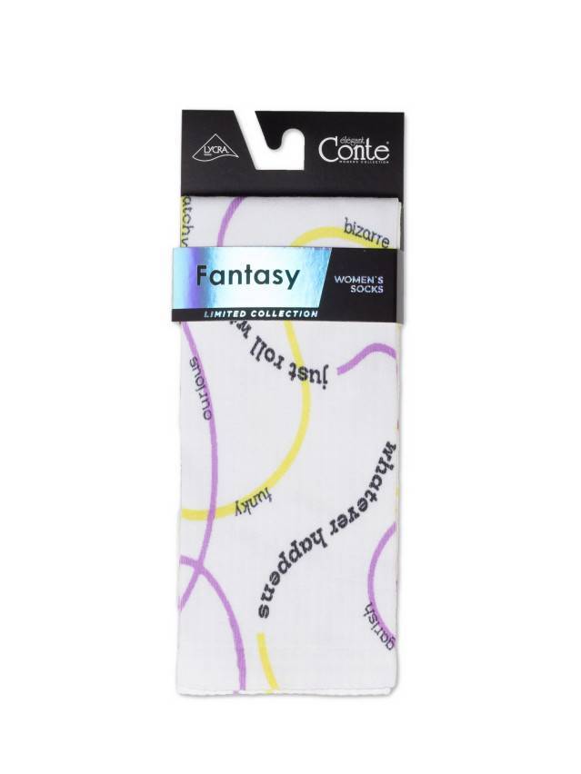 Носки женские хлопковые CE FANTASY 19С-236СП, р.36-39, 312 белый - 3