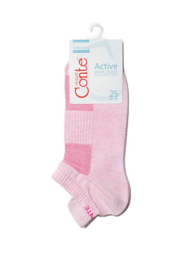 Носки женские хлопковые CE ACTIVE 19С-245СП, р.36-37, 205 светло-розовый - 3