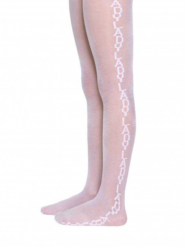 Колготки полиамидные детские LADY 13С-39СП, p. 152-158, bianco - 1
