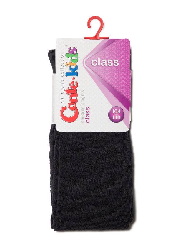 Колготки хлопковые детские CLASS (тонкие) 7С-31СП, p. 104-110, графит, рис. 191 - 2