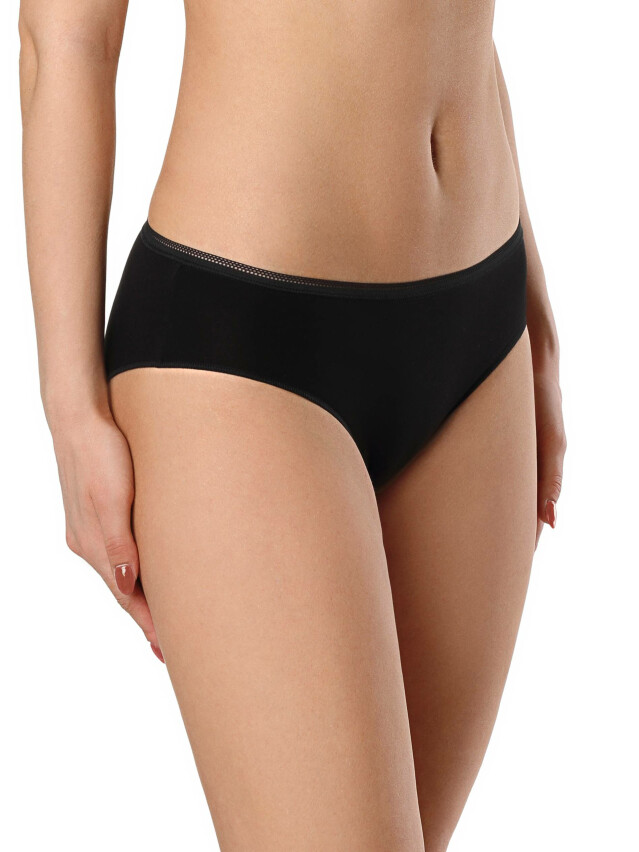 Трусы женские EL 2001 bikini, р.XL, black - 1