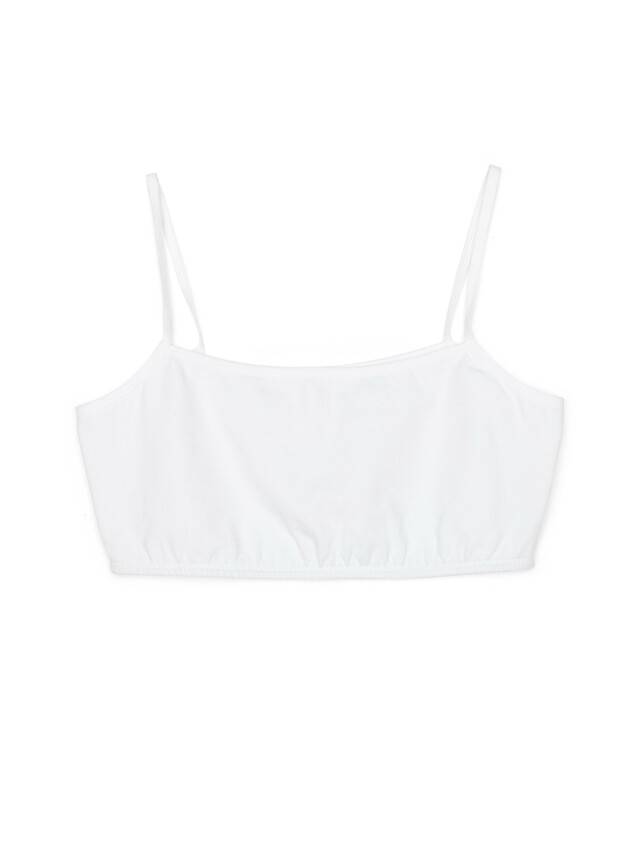 Бюстье женское хлопковое LBE 2017, размер 84 / XS, белый - 9