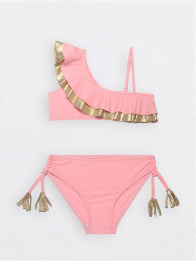 Костюм купальный для девочек CE GOLD WAVES, р.110,116-56, rose pink - 1