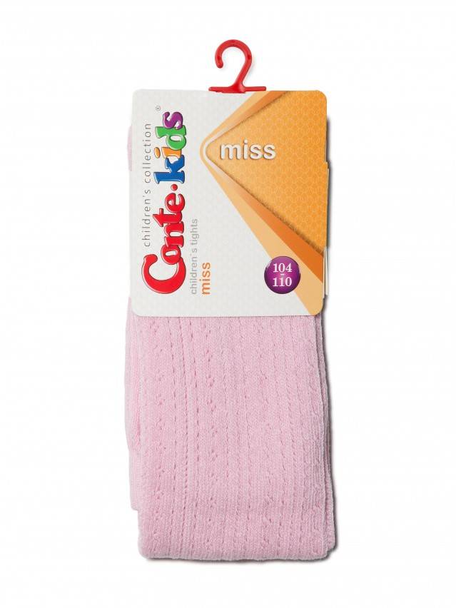 Колготки хлопковые детские MISS (ажурные) 7С-80СП, p. 104-110, светло-розовый, рис. 270 - 2