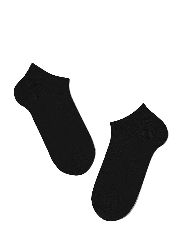 Носки женские вискозные LEV L0231S (ультракороткие, tencel),р.36-37, 079 black - 2
