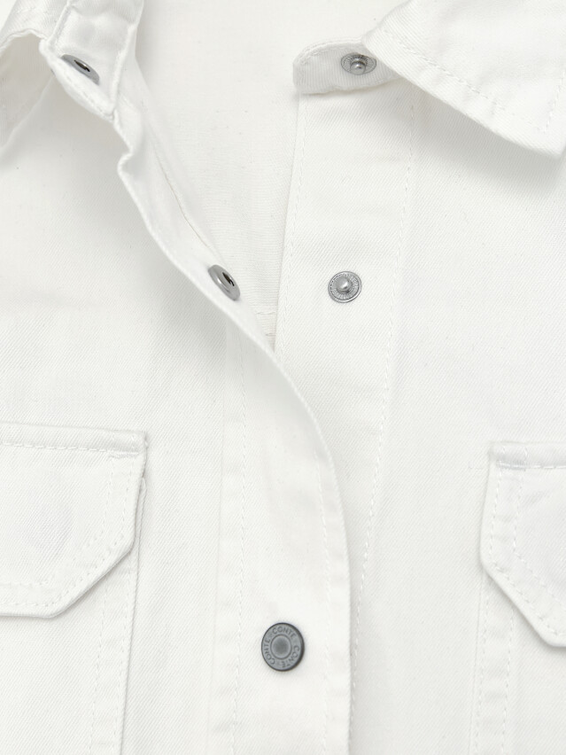 Джинсовая рубашка жен.CON-924, р.170-84-90, off white - 4