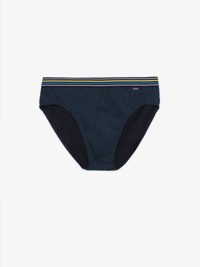 Трусы мужские SHAPE MSL 869 (в коробке),р.78,82, navy-turquoise - 1