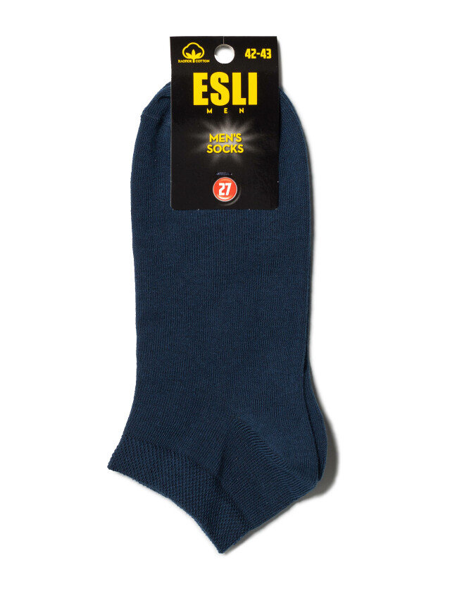 Носки мужские ESLI (короткие) 19С-146СПЕ, р.25, 000 темно-синий - 2