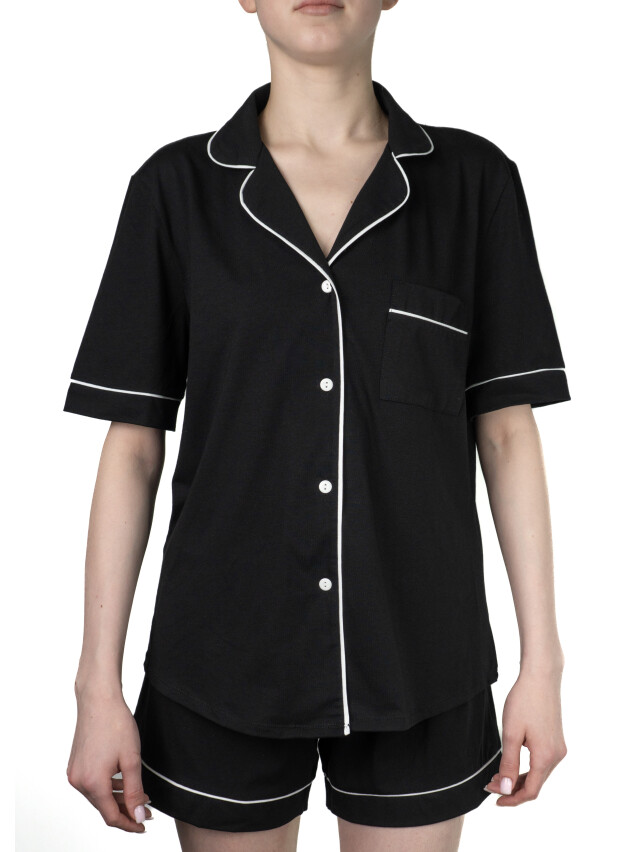 Пижама женская №1416, р.S, black - 4