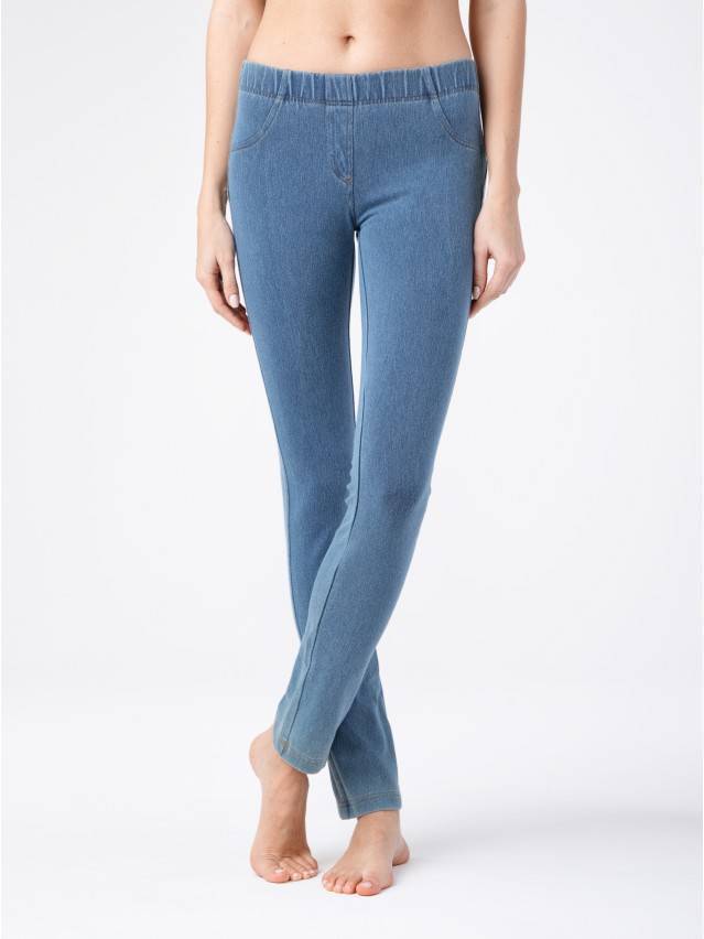 Джеггинсы женские MUZA 16С-175ТСП, p. 164-90, bright blue - 1