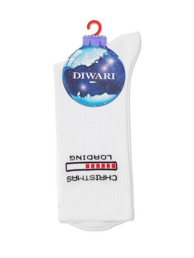 Носки мужские DW NEW YEAR 21С-35СП, р.42-45, 281 белый - 3