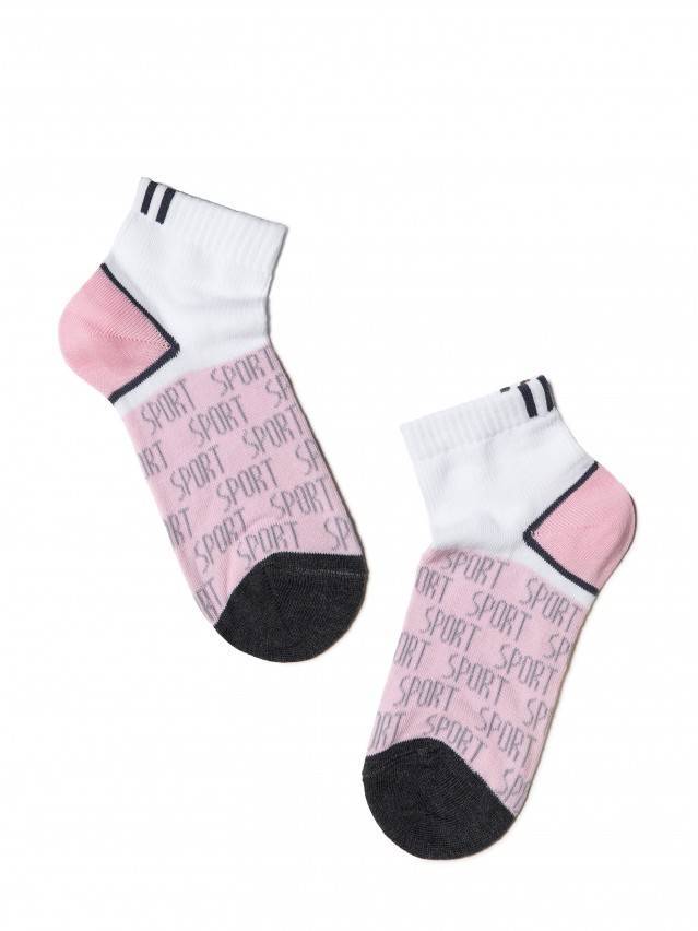 Носки детские ACTIVE (короткие) 13С-34СП, p. 16, белый-бледно-бирюзовый, рис. 312 - 1