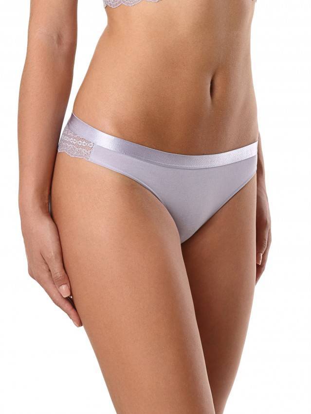 Трусы женские FLIRTY LBR 1018 (на вешалке),р.90, grey-lilac - 1