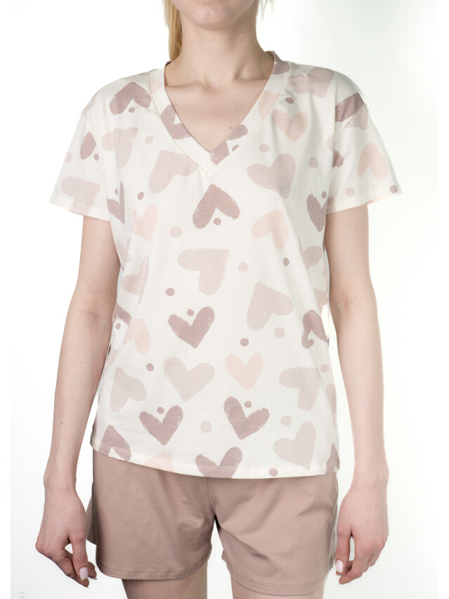 Пижама женская №1394, р.XL, cappuccino - 2