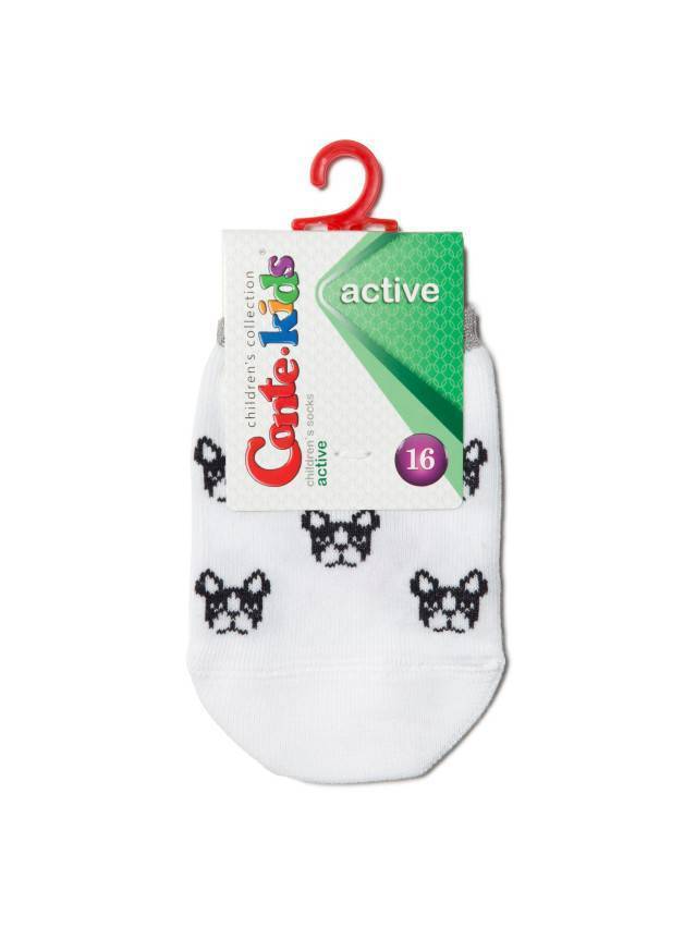Носки детские ACTIVE (ультракороткие) 17С-87СП, p. 16, белый, рис. 331 - 2