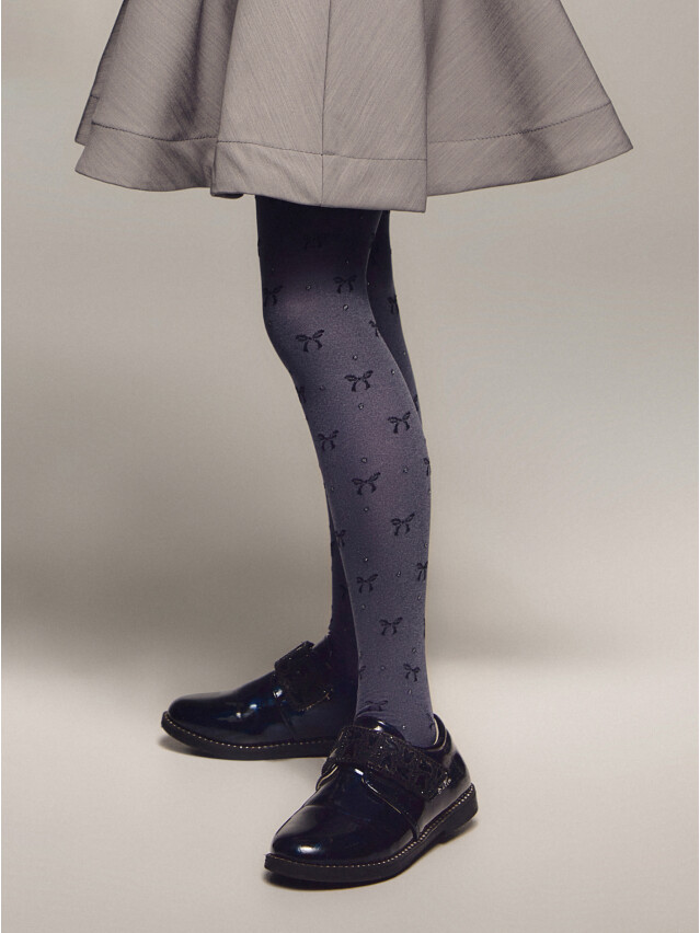 Колготки полиамидные детские SAMIRA 14С-111СП, p. 140-146, denim - 1