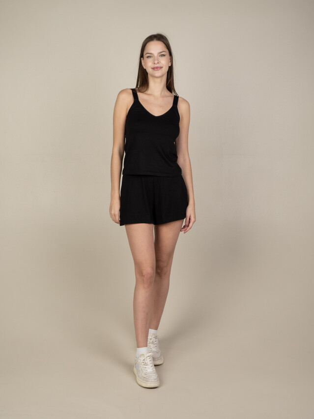 Женская майка NEW LUXURIES EL1546, р.XL, black - 4
