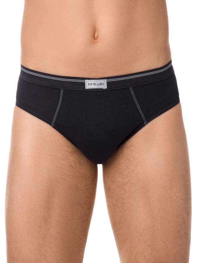 Трусы мужские BASIC SLIP 017 (в коробке) 8С-117ТСП, p. 78,82/S, nero - 1