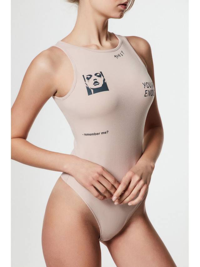 Боди женское CE TATTOO STYLE LBM 1480, р.170-84-90, natural - 4
