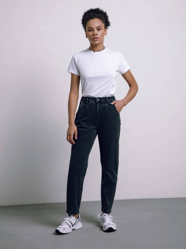 Брюки джинсовые женские CE CON-423, р.170-90, washed black - 3