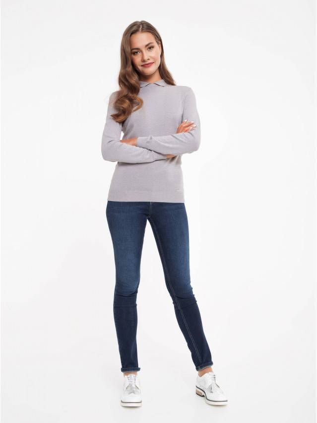 Джемпер LDK 024 17С-84СП, р.158,164-84, серый - 3