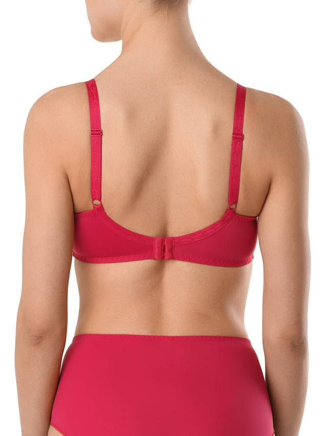 Бюстгальтер женский CITY STYLE RB5015, р.70D, брусника - 3