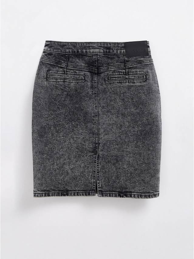 Юбка джинсовая женская CE CON-385, р.170-90, acid washed grey - 10