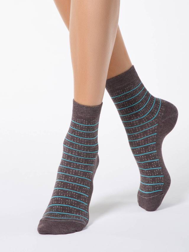 Носки вискозные женские COMFORT (кашемир) 14С-66СП, р. 36-37, какао, рис. 047 - 1