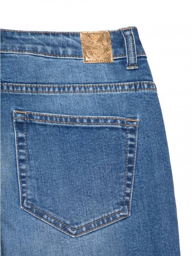 Джинсы Mom Fit с высокой посадкой CON-189, р.170-102, mid blue - 8