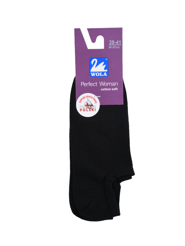 Носки женские (ультракороткие) W81.004 р.36-38 1 черный/black - 2