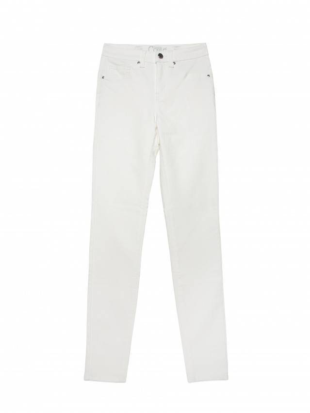 Джинсы skinny push up со средней посадкой CON-228, р.170-90, white - 4