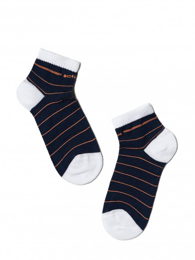 Носки детские ACTIVE (короткие) 13С-34СП, p. 16, темно-синий-оранжевый, рис. 314 - 1