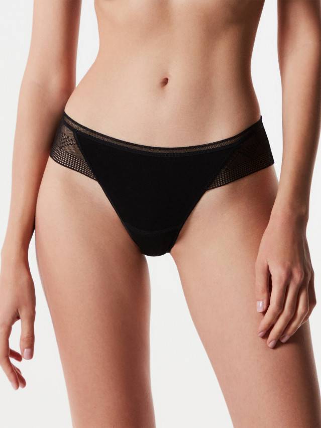 Трусы женские CE DEMURE LB 1278, р.90, black - 2