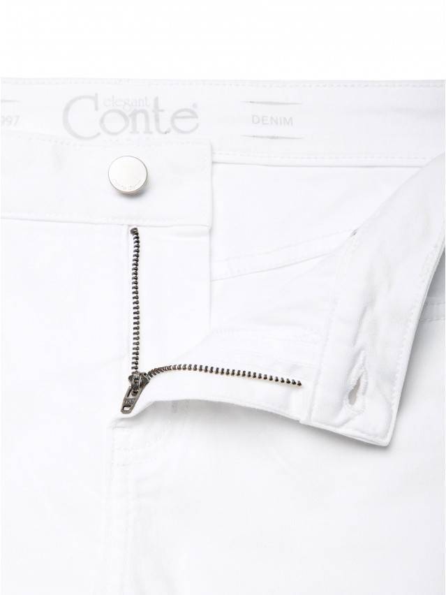 Джинсы Straight Fit со средней посадкой CON-118, р.170-90, white. Рекомендуем к покупке меньший размер (обхват бедер). - 8