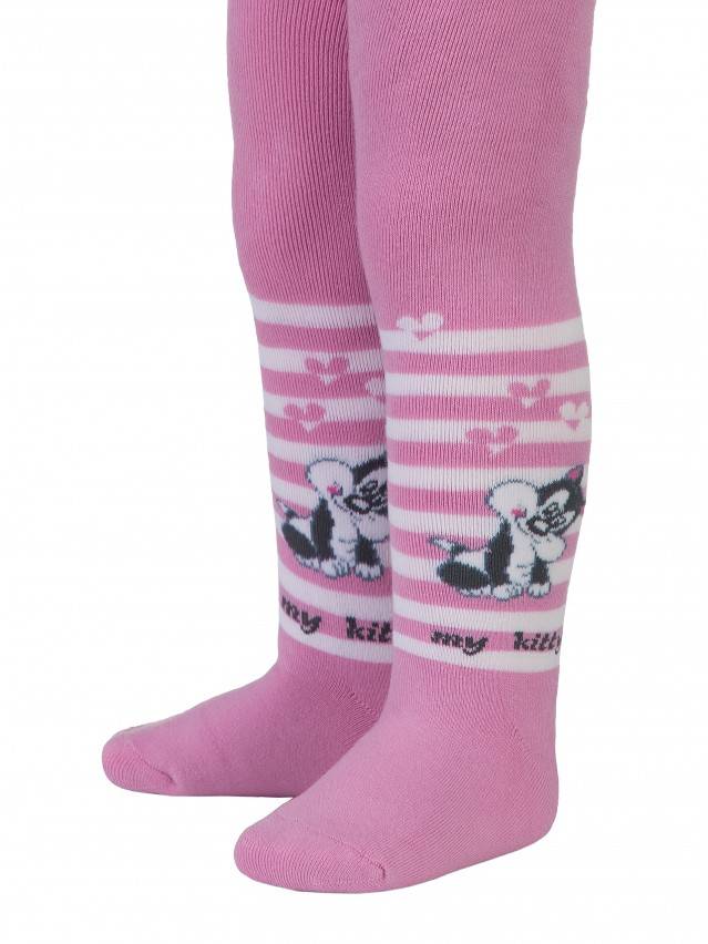 Колготки хлопковые детские SOF-TIKI (махровые внутри) 7С-38СП, p. 62-74, мальва, рис. 390 - 1