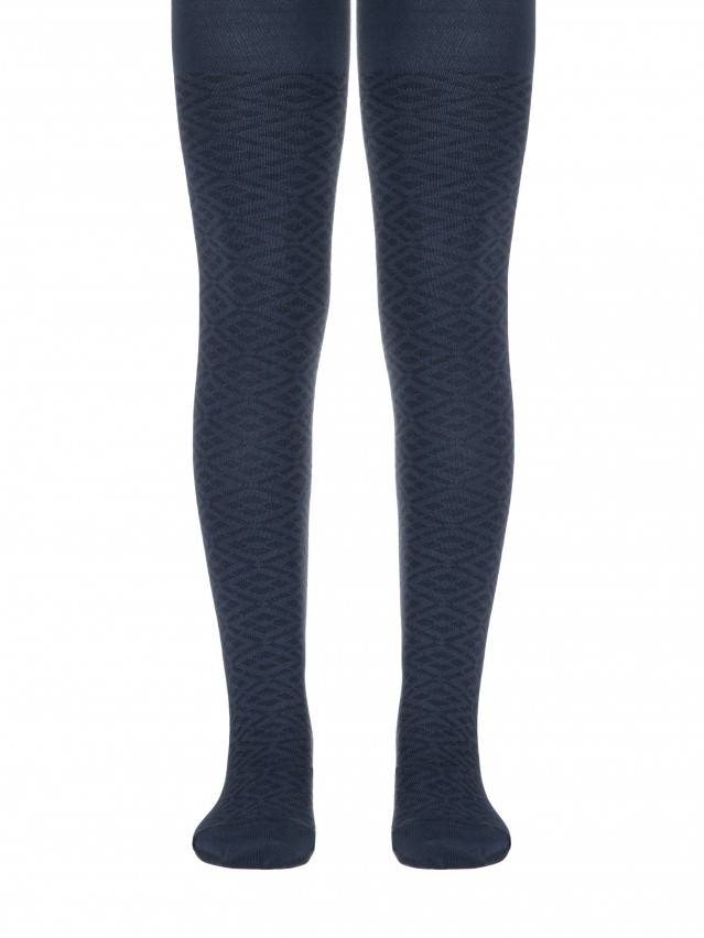 Колготки хлопковые детские TIP-TOP 4С-06СП, p. 140-146, темный джинс, рис. 414 - 1