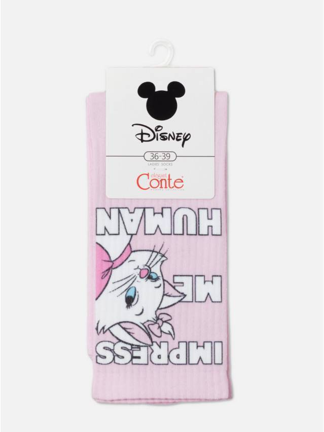 Носки женские хлопковые CE DISNEY (удлиненные) 19С-236СПМ, р.23-25, 335 светло-розовый - 4
