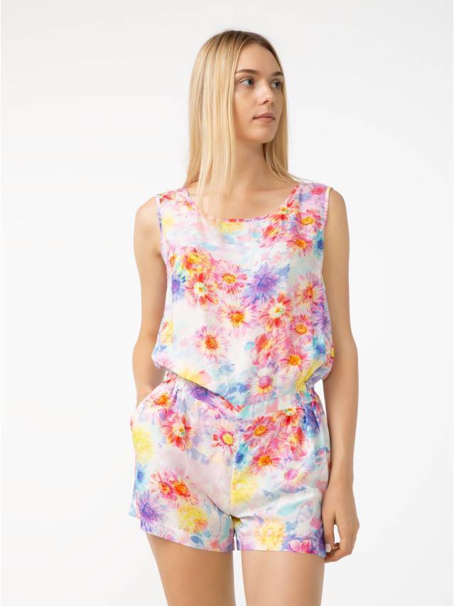 Комбинезон женский LISSA 15С-658КСП, p. 164-84-92, floral-white - 3